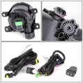 Auto Dynasty Compatible With Honda Civic Fc Pair Of Bumper Driving Fog Lights Wiring Switch Clear Lens