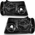 Ocpty Headlight Assembly Pair Replacement For 2001 2002 2003 2004 2005 2006 2007 2008 2009 2010 2011 Ford Ranger