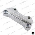 Httmt Mt446-001c- Smooth Goorve Handlebar Clamp For H-d 74-06 Xl Fxr Dyna Fx Softail Chrome