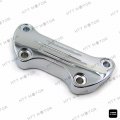 Httmt Mt446-001c- Smooth Goorve Handlebar Clamp For H-d 74-06 Xl Fxr Dyna Fx Softail Chrome