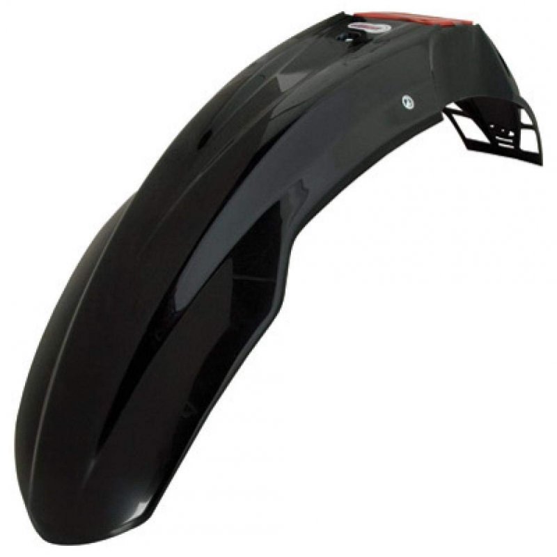 Polisport Ufx Free Flow Front Fender Black For Suzuki Dr-z 400e 2000-2007
