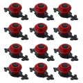 Nghtmre Set Of 12 Ceramic Vintage Flower Door Knobs Handle Drawer Kitchen W Screws Closet Furniture Red 