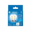 Ge Refresh 2-pack 60 W Equivalent Dimmable Daylight A15 Led Light Fixture Bulbs Vintage Antique