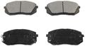 Bp1295ms Front Semi-metallic Brake Pad For Trucks Noise Reducing Shims And Precision Cut Backing Plates 