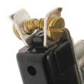 Push Button Switch Brass Silver Color Screw In Connector Alx Pau Si Hp4990 Cla1 12v 3a 250v 6a 125v And Blade Terminal Standard 