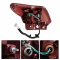 Waltyotur Driver Left Outer Side Rear Tail Lamp Replacement For 2013 2014 2015 Toyota Rav4 Light 815600r030 To2804119