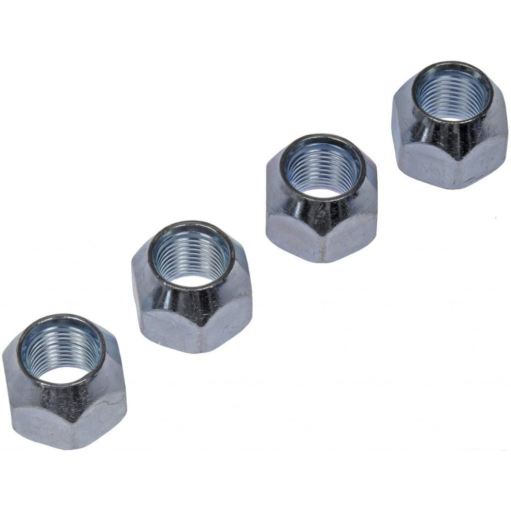 Wheel Lug Nut For Mazda B2300 2003 2004 4 Pieces 1 2-20 Thread Size Chrome Finish Alloy Steel Open End Design Standard Style
