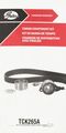 Powergrip Premium Timing Belt Component Kit Tck265a With Tensioner And Idler For Domestic Import Vehicles