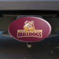 Brooklyn College Primary Logo Oval Tow Hitch Cover Trailer Plug Insert 2