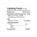 Ge Reveal 8-pack 60 W Equivalent Dimmable Color-enhancing 2850k Warm White A19 Led Light Fixture Bulbs