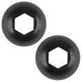 Caltric Front And Rear Strut Bottom Pivot Ball Compatible With Polaris Sportsman 500 Ho 4x4 1996-2013