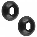 Caltric Front And Rear Strut Bottom Pivot Ball Compatible With Polaris Sportsman 500 Ho 4x4 1996-2013