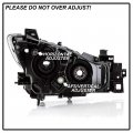Acanii For Halogen Model Only 2017-2018 Mazda 3 Projector Headlight Oe Style Replacement Left Driver Side