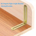 Uxcell 2pcs Adjustable L-shape Corner Brace With Slot 7 87 X 6 5 Inch Stainless Steel Slotted Right Angle Bracket For Wooden