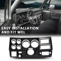 Dash Bezel W A C Lower Column Cover For Chevy Gmc Truck Blazer Suburban 1981-1983 14023004 Black