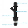 Uxcell 6pcs 25323971 Car Fuel Injector For Chevrolet Impala Venture Buick Rendezvous 2002-2005 Oldsmobile Alero Silhouette