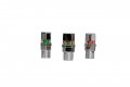 Quick Pressure Qp-000100 Chrome Plated Brass 100 Psi Tire Monitoring Valve Cap Pack Of 4 