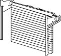 Omega National Products Tambour Door Track Sets Face Frame 30 Cherry 