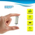 Hqrp 2-pack Led Bulbs Tower Type G4 66 Leds Smd 3528 Cool White 6300k-7000k 12v Ac Dc 5w 330-400 Lumen
