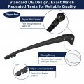 X Autohaux Rear Windshield Wiper Blade Arm Set For Honda Pilot 2009 2010 2011 2012 2013 2014 2015