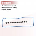 X Autohaux 1 Set Engine Valve Cover Gasket Fit Ford Lincoln For Mercury Vs50377r