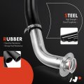 A-premium Fuel Tank Filler Neck Pipe Hose Compatible With Ford F-150 F-250 1990-1996 Hd F-350 Super Duty 1990-1997 Gas Replace