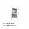 Uxcell 28 Gauge Resistance Wire Wrapping 131ft Nichrome Heating Resistor Wires