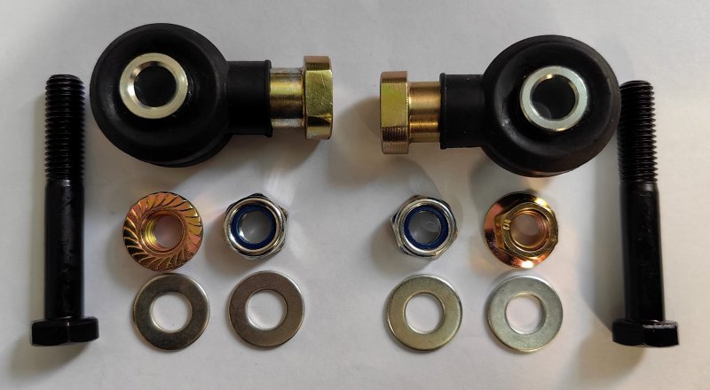 Upgrade Left And Right Steering Tie Rod Ends Boots Kit Replacement 51-1042 For 2009-2014 Polaris Rzr 4 800 S 13-19 Ranger Hst