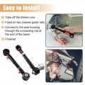 X Autohaux 1 Set 2 5 -6 Adjustable Front Sway Bar Quick Disconnect End Links For Jeep Wrangler Tj 1997-2006 Cherokee Xj