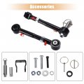 X Autohaux 1 Set 2 5 -6 Adjustable Front Sway Bar Quick Disconnect End Links For Jeep Wrangler Tj 1997-2006 Cherokee Xj