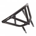Ecotric Front Bumper Compatible With 1999-2014 Honda Trx400ex 400x 2004-2012 Trx450r Aluminum Black