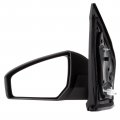 Side View Mirror Driver For 2007-2012 Nissan Sentra Non-folding Non-heated Left Replace Parts Exterior Black Ni1320167 