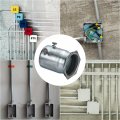 Uxcell Emt Coupling 32mm 1 4 Inch Set Screw Conduit Fittings 46mm Length Electrical Pipe Connector 0 8mm Wall Thick 25pack