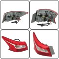 Driver Side Rear Outer Tail Light Assembly Replacement For Sentra 2016 2017 2018 Model 265553yu0a Red Lens Lh Lamp