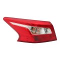 Driver Side Rear Outer Tail Light Assembly Replacement For Sentra 2016 2017 2018 Model 265553yu0a Red Lens Lh Lamp