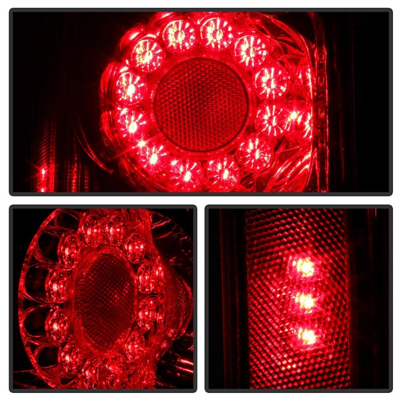 Tail Light Brake Lamp Assembly For 2011 To 2020 Dodge Grand Caravan Rear Left Driver Side Factory Led Exotic Red Ch2800199