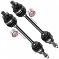 Caltric Rear Left And Right Cv Joint Axle With Bearing Compatible Polaris Sportsman 300 4x4 2008 2009 2010
