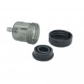 Le Lefossi Universal Motorcycle Foot Rear Brake Master Cylinder Tank Oil Cup Fluid Bottle Reservoir 