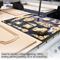 Uxcell Wood Engraving Bit Solid Carbide 6mm Shank 30 Degree 0 4mm X 45mm Cnc Router Tool For Acrylic Pvc Mdf Pcb Carving