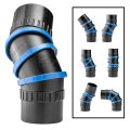 Rockler Dust Right 4 Articulating Collection Fittings A Adjustable 90a To Straight Port Inch Hose Connector For Collector