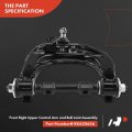 A-premium Front Right Upper Control Arm With Ball Joint Bushing Compatible Mitsubishi Montero 1994-2000 Sport 1997-2004 Replace