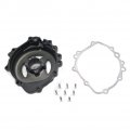 Smt Moto- Motorcycle Black Left Engine Stator Cover See Through For 07 14 Cbr600rr F5 W Gasket
