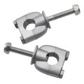 7 8 In 22mm Handlebar Mount Clamps Risers Adapter For Honda Crf70f 2006 2012 Steel Motorcycle Bar 