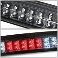2pcs 3d Led C-style Light Bar Rear Tails Brake Lamps And Dual-row Third Light Compatible With Dodge Ram 1500 2500 3500 09-17