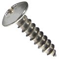 6 X 3 4 Truss Head Sheet Metal Screws Full Thread Phillips Drive Stainless Steel 18-8 Bright Finish Self-tapping Quantity 100 