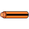 K4 Auto Marine Primary Electrical Wire Orange W Black Stripe 18 Gauge 100 Feet 