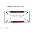 University Of Cincinnati Bearcats Uc Metal License Plate Frame For Front Or Back Car Officially Licensed Alumni Black