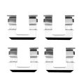 Subaru Forester 2003-2010 Disc Brake Hardware Set Front