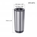 Uxcell Mt4 To Mt2 Morse Taper Adapter Center Sleeve Reducing Drill 4mt 2mt For Lathe Milling