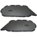 Front Bumper Grille Pair For Bmw X1 2012 2013 2014 2015 Lower Inner Driver And Passenger Side Textured Black Plastic Bm1037103 